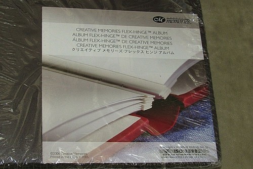 Creative Memories 7x7 Flex-Hinge Chocolate Brown Coverset Album, NIP, *NO Pages - Picture 2 of 4