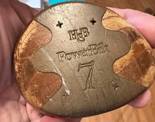 VINTAGE LEFT HANDED H&B Powerbilt Grand slam 7 wood