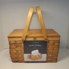 Picnic Time Family Brands Poppy Insulated Lunch Bag Picnic Basket New