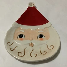 Nostalgic Santa Spoon Rest or Plate Dish Johanna Parker Christmas Decor HOLIDAY