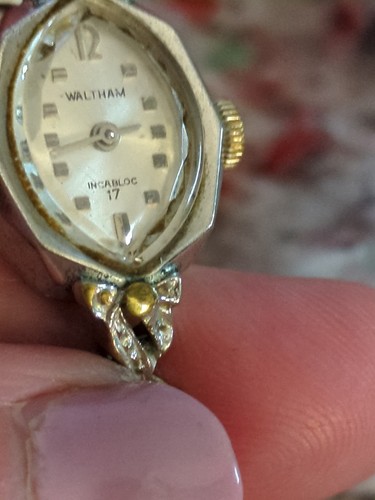 Vintage Waltham Women's 17 Jewel Analog Watch Silver Tone - Picture 10 of 10