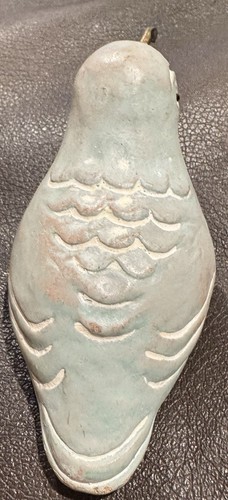 Vintage 1986 Isabel Bloom Quail Concrete Figurine Signed - Picture 4 of 5
