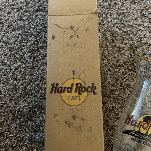 Hard Rock Cafe New Orleans Vintage 1990er Hurricane Glas Souvenir Sammlerstück - Bild 5 von 5