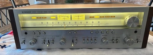 Pioneer SX-950 AM/FM Stereo Receiver Vintage  serviced w new LEDs and MORE