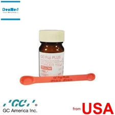 GC Fuji-PLUS Powder Only. Resin Reinforced Glass Ionomer Luting Cement, 1 421502