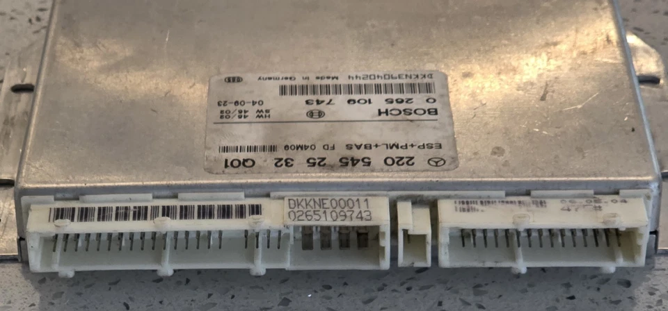 ☆OEM☆2001-2003 Módulo de control de freno antibloqueo ABS Mercedes W208 CLK320 CLK430 Foto 3 de 4