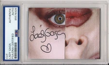 Lady Gaga Mayhem AUTOGRAPHED SIGNED Album Cover Photograph Picture PSA DNA COA