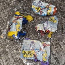 Vintage 1990 McDonald's Happy Meal Toys - bike accessories. Lot of 4