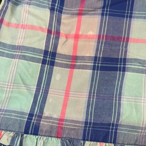Jenni Intimates Plaid Pajama Shorts Lounge Sleep Drawstring Blue Pink Womens XXL - Picture 4 of 9