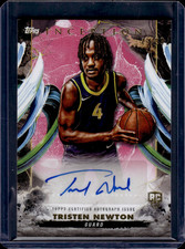 2024-25 Topps Inception Rookie Autographs Pink Tristen Newton 46/99