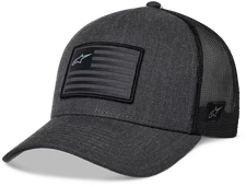 ALPINESTARS FLAG SNAPBACK HAT CHARCOAL HEATHER/BLACK