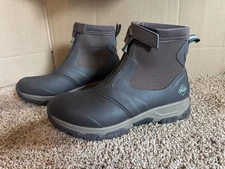 ORIGNAL MUCK BOOTS APEX MID ZIP ANKLE BOOT Dark Brown Men's Size 14 NEW NO BOX