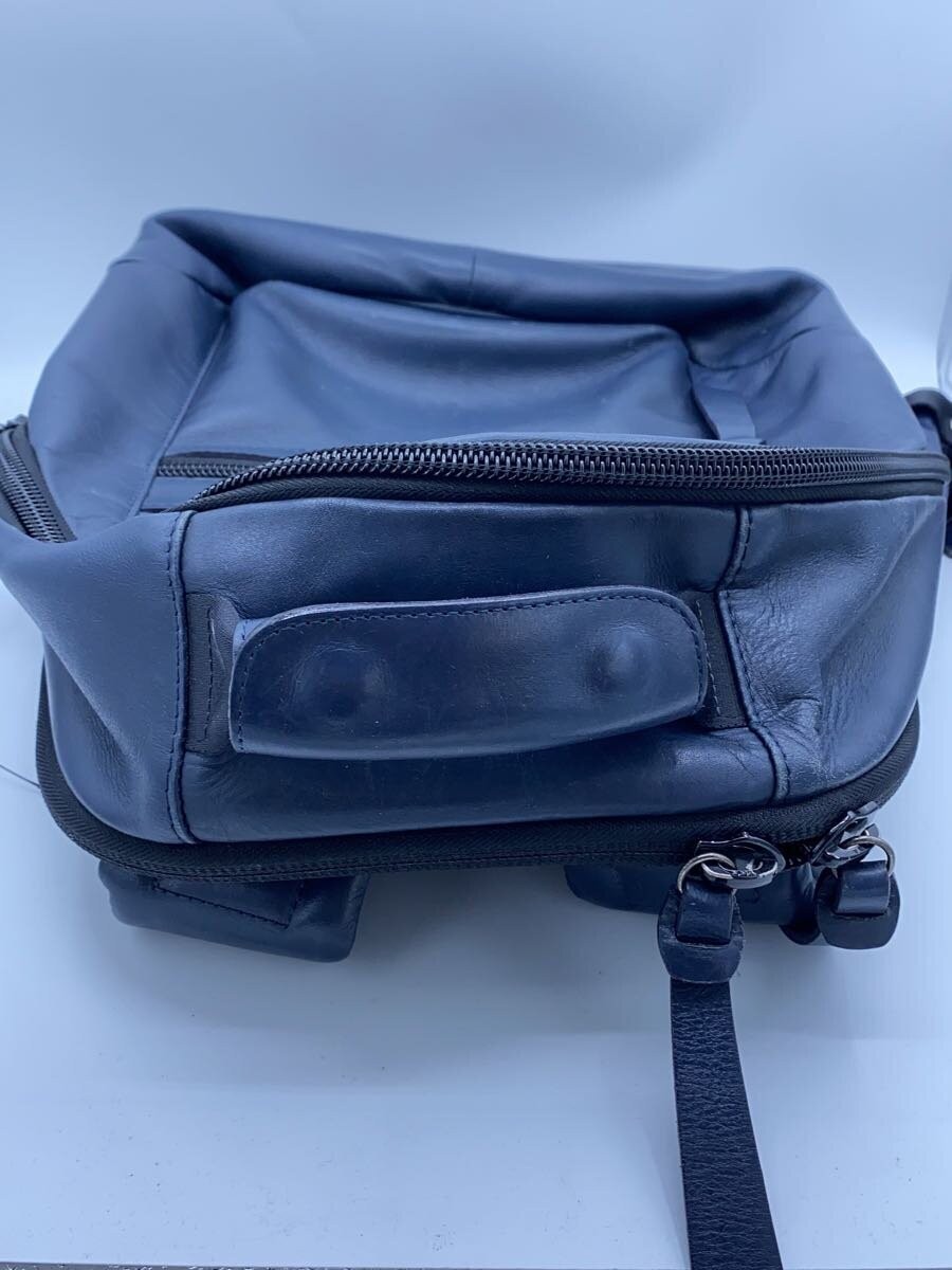 Katsuyukikodama Paradiddle Backpack/Leather/Navy 5084 | eBay