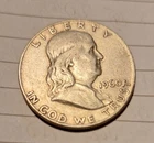 1960 franklin half dollar