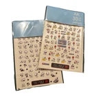 (Set of 2) Snoopys Dog Cartoon 5D Nail Seal Stickers DIY 100 Cute Nail Art Decal