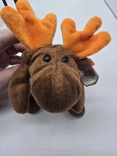 TY Beanie Baby Chocolate the Moose Vintage 1993 New With Tags
