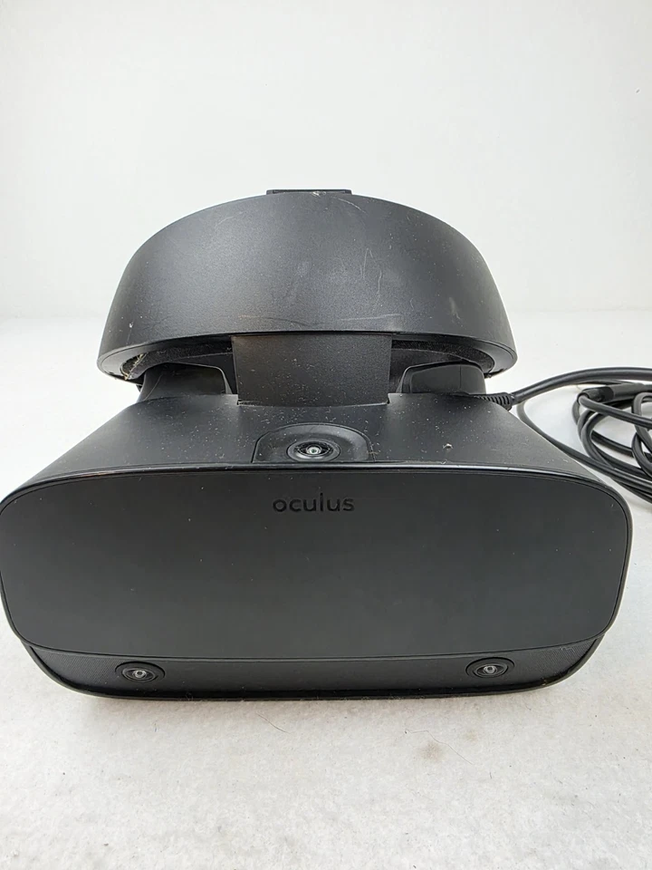 Lenovo Oculus Rift S PC-Powered VR Headset Black Head Set With Cables *Untested* - Image 2 of 4