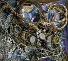 3 Pounds Jewelry Costume Vintage Mix LBS  necklaces bracelets pins rings etc lbs