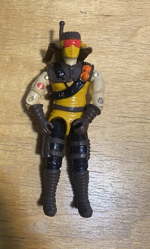 GI Joe Desert Scorpion 1991 Vintage Figure ARAH New O-Ring Hasbro