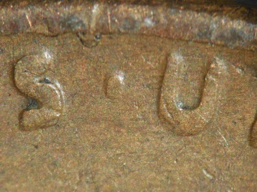 HIGH GRADE MINT ERROR 1934-D  LINCOLN WHEAT CENT DDR#2   VF