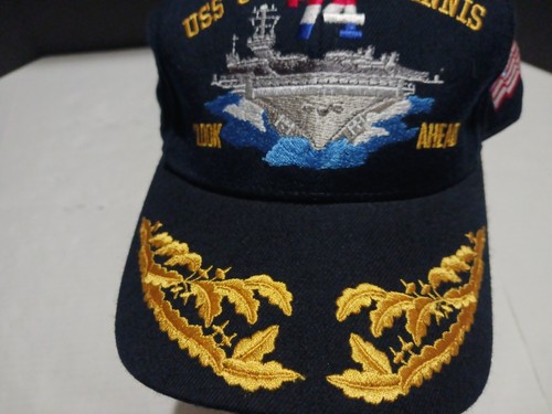 USS John C. Stennis CVN-74 Navy Blue Hat Nuclear Aircraft Carrier USA The Corps - Picture 4 of 10