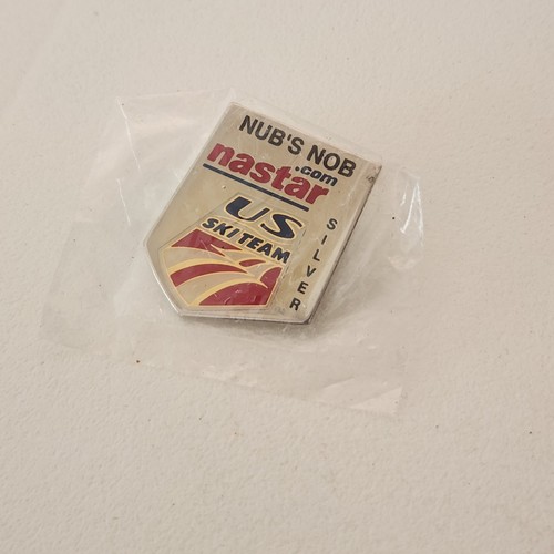 NUBS NOB - Ski Pin Anstecker Skifahren - NASTAR SILVER - Michigan MI Mountains MTN (b)~ - Bild 2 von 4