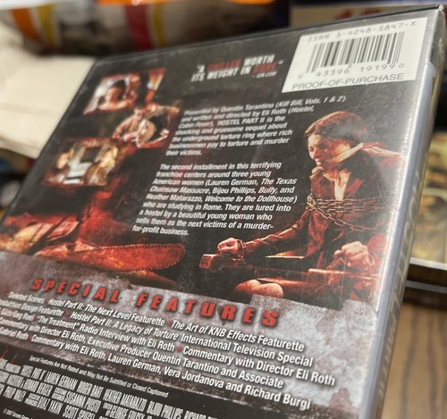 Hostel Teil 2 DVD II Breitbild nicht bewertet Directors Cut Quentin Tarantino Gore ZWEI - Bild 8 von 10