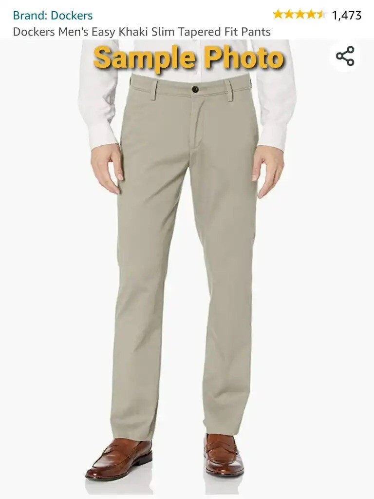 Men's Dockers Easy Khaki Slim Tapered Fit W34 L34