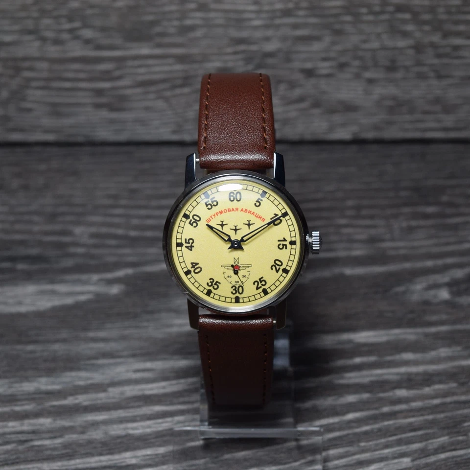 Watch Pobeda Yuri Gagarin WristWatch Sturmanskie Vintage Soviet Mechanical USSR - Image 2 of 4