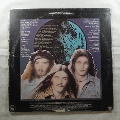 Frank Marino Mahogany Rush World Anthem Record Album Vinyl LP | eBay