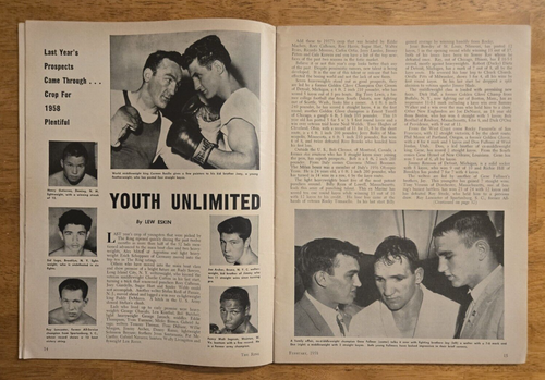 1958 The Ring Magazine All 12 Issues / Complete Set, Boxing, Carmen Basilio - Picture 5 of 24