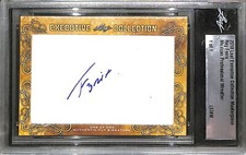 Rey Fenix Signed 2018 Leaf Executive Collection Masterpiece 1/1 Card AEW Auto'd