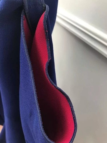 YEOJIN BAE Double Crepe Nadine Godet Mini Dress Size 12 AU RRP 590 WITH DEFECTS - Picture 8 of 9