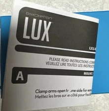 Bracketron - Lux Portable Universal Holder for Mobile Phones - Black LX1-851-2