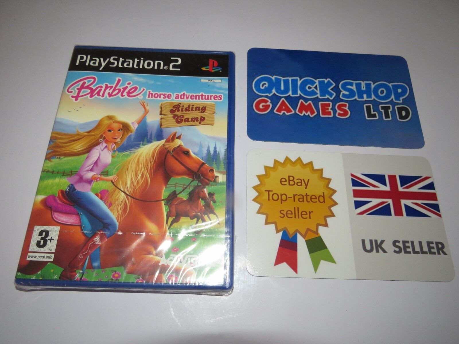  Barbie Horse Adventures: Riding Camp - PlayStation 2 : Video  Games