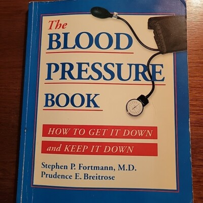 #ad quot;The Blood Pressure Bookquot; Fortman amp; Breitrose How To Health Improvement $6.15