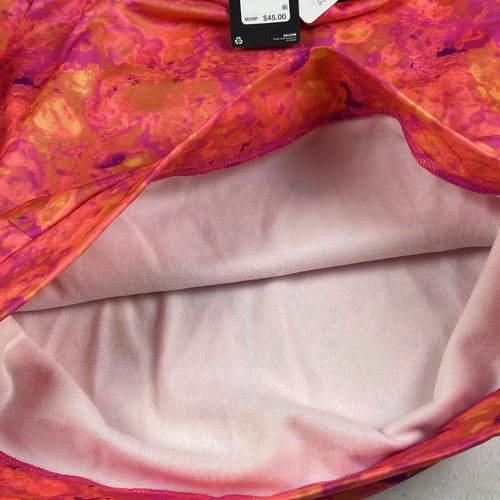 UNDER ARMOUR Girls Fleece Logo Hoodie in Neon Pink Tie-Dye Print Youth Size L - Picture 9 of 9