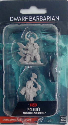 Dungeons & Dragons Miniatura – LONGTOOTH BARBARIAN – D&D Icons Of The Realms