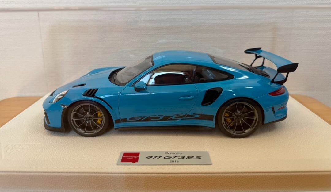 【EIDOLON】EML060B Porsche 911 GT3 RS 2018 EIDOLON EML060B Porsche 911 GT3 RS 2018 Miami Blue Used From