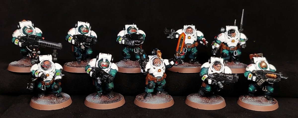 Warhammer 40,000 Hearthkyn Warriors 10体 LEAGUES OF VOTANN 10 Hearthkyn Warriors #1 PRO PAINTED