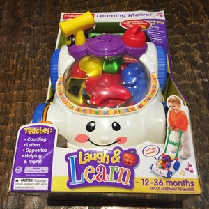 fisher price laugh and learn lawn mower