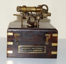 Nautical Sextant 3" sextant fully working sextant with wooden box Replica