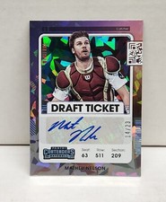 MATHEU NELSON 2021 Contenders Draft Ticket ~ CRACKED ICE AUTO #'d /23