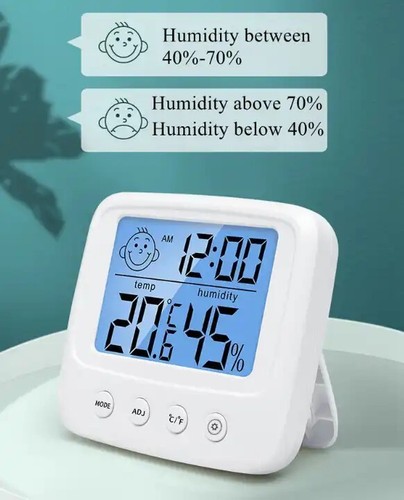 Temperature Humidity Meter Home Indoor Electronic Hygrometer With backlight - Picture 2 of 7
