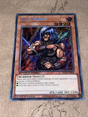 Yu-Gi-Oh! Karte „Don Zaloog“ – SGX1-ENI04, Common, 1. Auflage, Aus Der Speed Duel GX Box