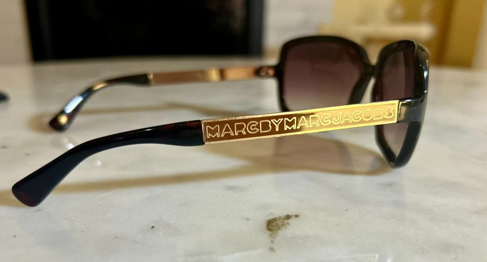 Очки солнцезащитные MARC BY MARC JACOBS MMJ144 59 15 135 коричневые + черепаховый градиент - Изображение 2 из 4