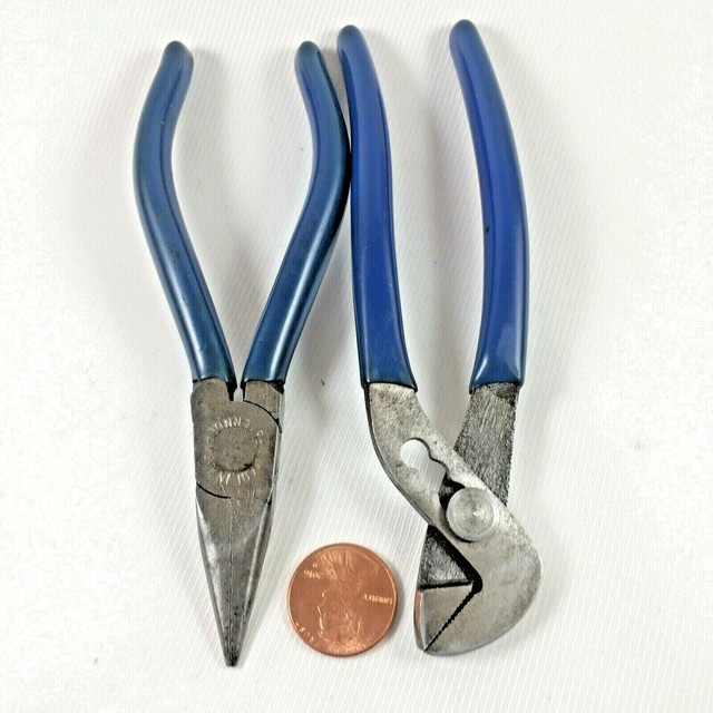 2 Vintage Made In Western Germany 5" Needle Nose & Ignition Slip Joint