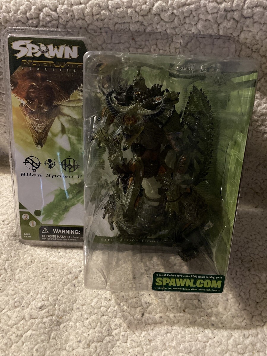 MCFARLANE TOYS SPAWN Series 21 Alternate Realities Alien spawn 2