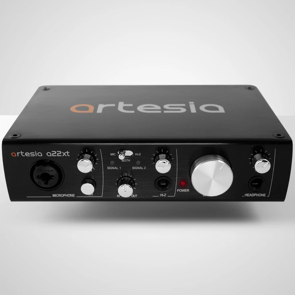 Artesia A22XT USB 2x2 Audio Interface With Pro Tools, Bitwig 24-bit/96kHz Mac PC - Image 2 of 4