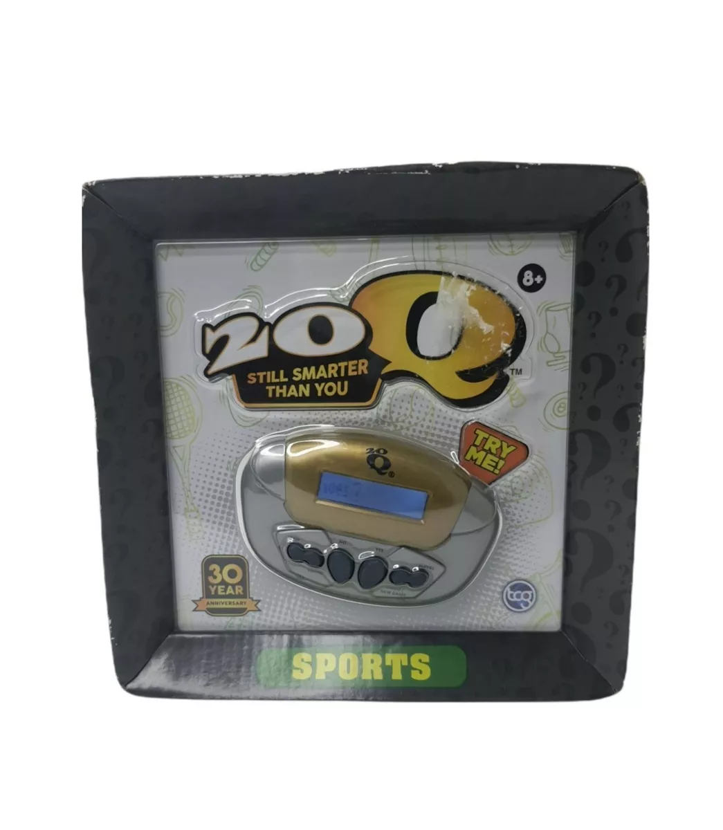 20 Questions Electronic Handheld Game Sports Edition Tag Still Smarter Than  You